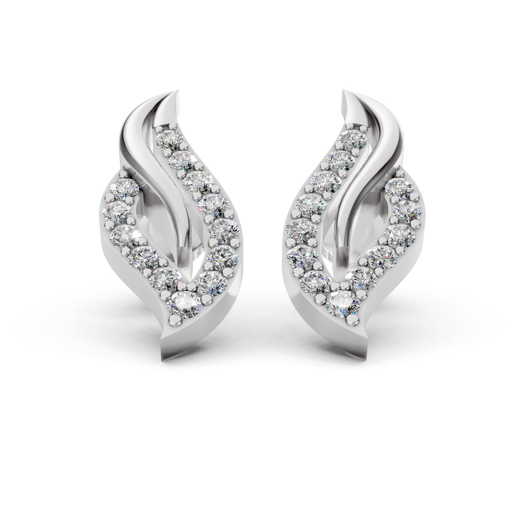 Flame Diamnond Studs
