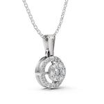 Load image into Gallery viewer, The Clestia Bloom Pendant-With chain
