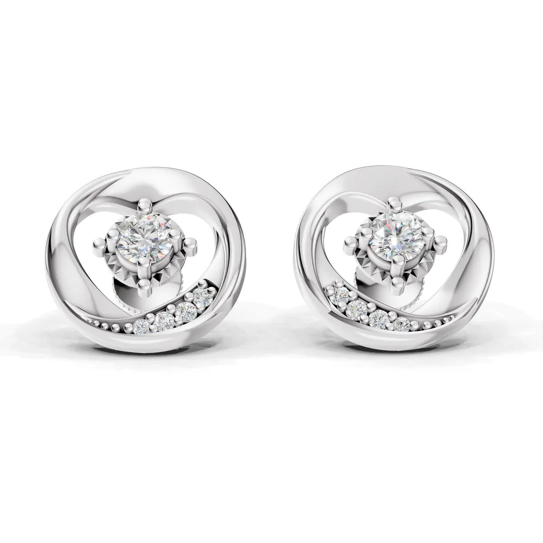Heart of Light Studs
