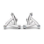 Load image into Gallery viewer, Astra Geometric Diamond Studs
