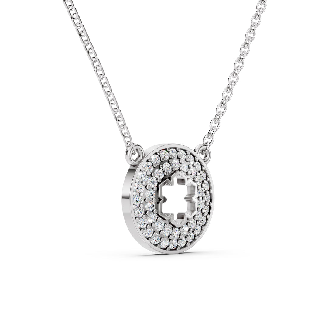 The Aria Medallion Pendant-With chain