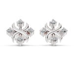 Load image into Gallery viewer, Area Cross Diamond Studs
