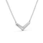 Load image into Gallery viewer, Viora V-Pendant-With chain
