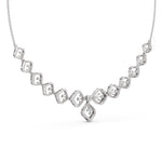Load image into Gallery viewer, The Zephyra Diamond Frame Necklace
