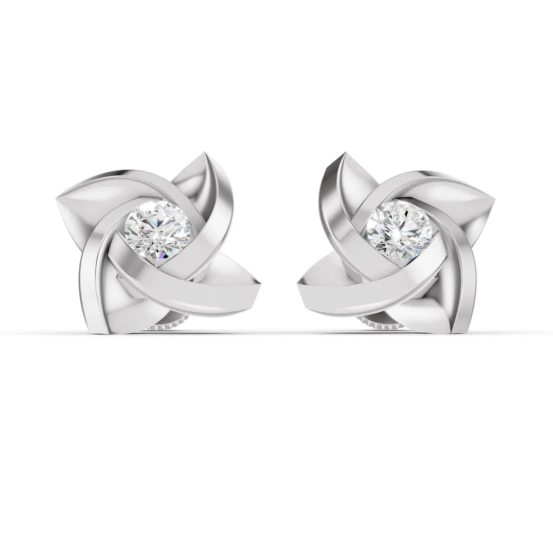 Aurora Twist Studs