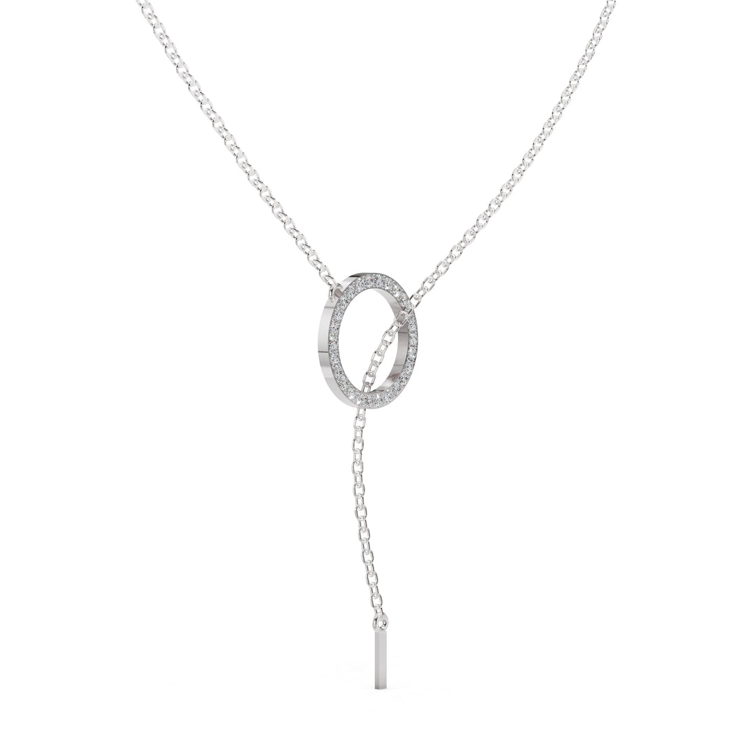 Lustre Loop Lariat-With chain