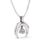 Load image into Gallery viewer, The Luna Drop Pendant-With chain
