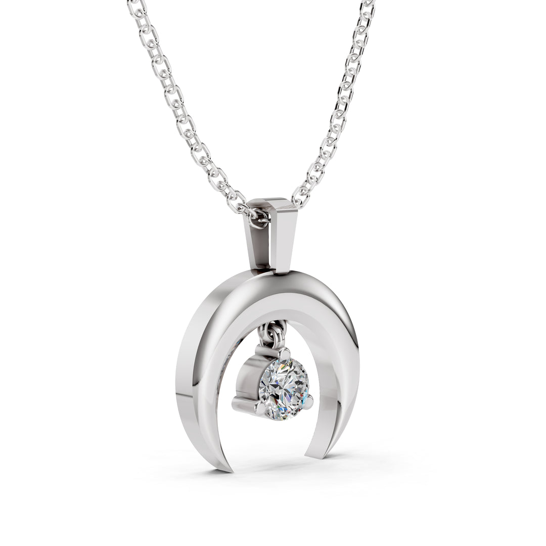 The Luna Drop Pendant-With chain