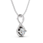 Load image into Gallery viewer, The Infinity Spark Pendant-With chain
