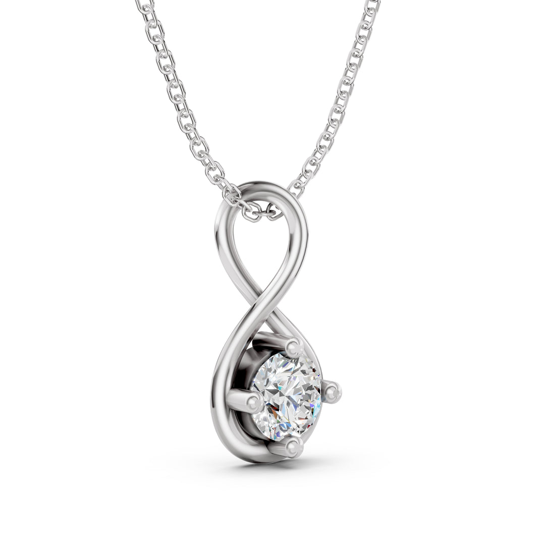 The Infinity Spark Pendant-With chain
