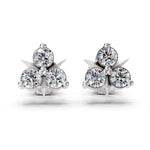 Load image into Gallery viewer, Trinity Gleam Diamond Studs
