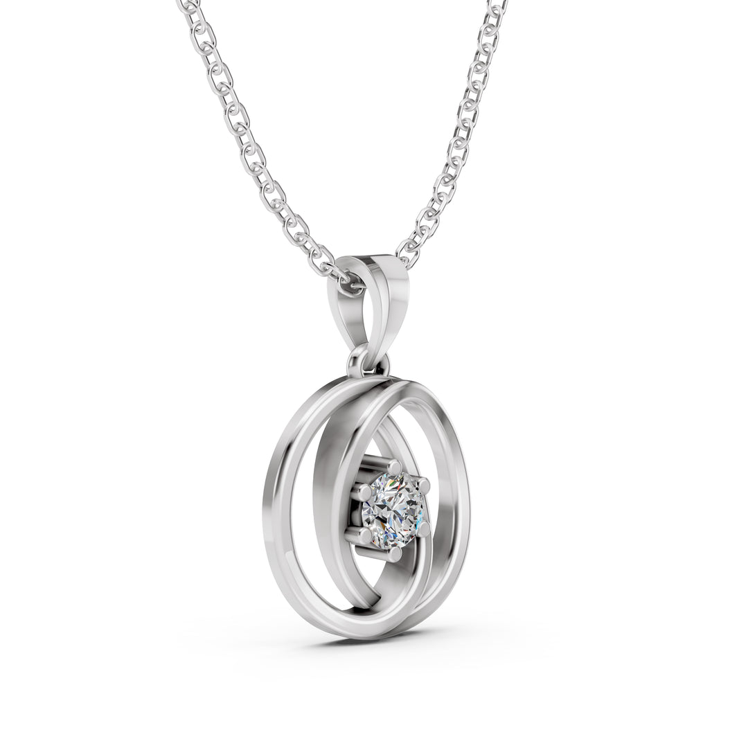 Celestia Orbit Pendant-With chain