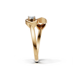 Load image into Gallery viewer, Evil Eye Ring - 18Kt Gold vermeil
