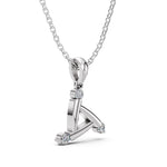 Load image into Gallery viewer, Astra Geometric Diamond Pendant -With chain
