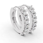 Load image into Gallery viewer, Spark Circle Diamond Earrings
