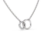 Load image into Gallery viewer, The Infinity Bond Necklace-With chain
