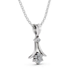 Load image into Gallery viewer, The Fleur Arc Pendant-With chain
