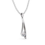 Load image into Gallery viewer, The Aurora Glide Pendant-With chain
