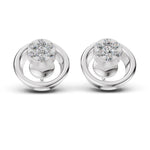 Load image into Gallery viewer, Radiant Halo Diamond Studs
