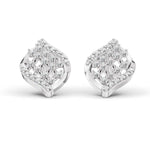 Load image into Gallery viewer, Lattice Elegance Diamond Earrings
