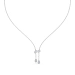 Load image into Gallery viewer, Raindrop Drape Necklace-With chain
