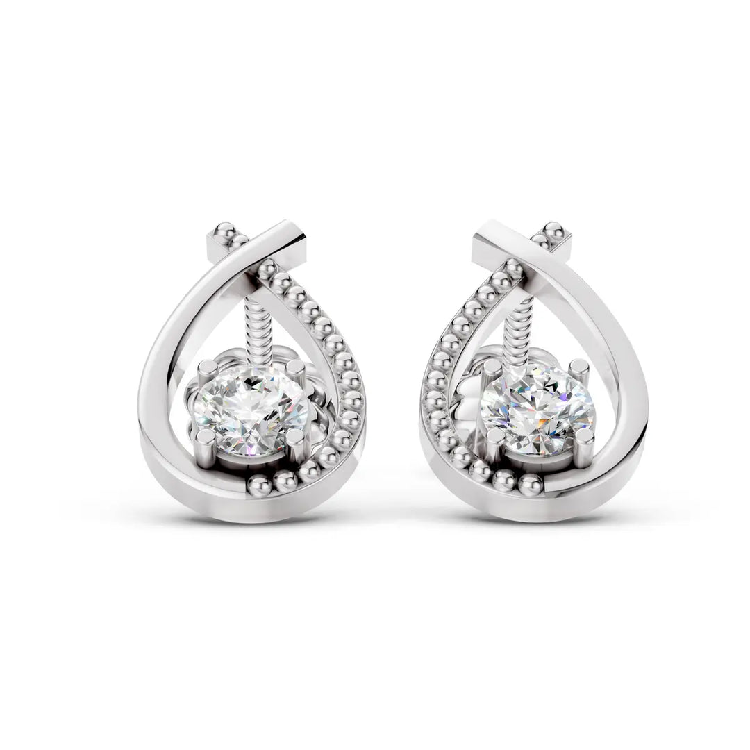 Tear of Grace Diamond Studs