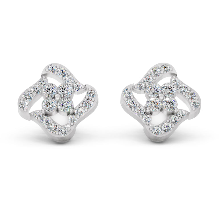 Twilight Gleam Diamond Studs