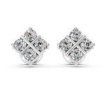 Load image into Gallery viewer, Cross Diamond Earrings
