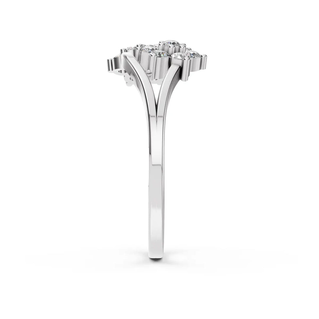 Duo Bloom Diamond RIng