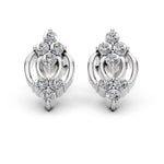 Load image into Gallery viewer, Graceful Twin Hook Diamond Earrings
