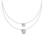 Load image into Gallery viewer, The Gemini Glow Necklace-With chain
