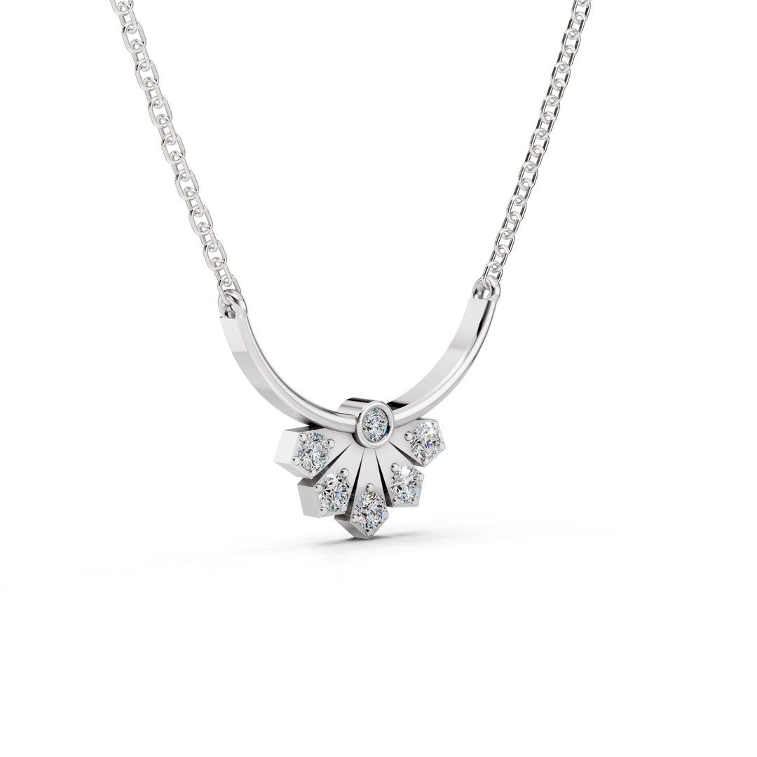 Aurum Flare Pendant-With chain
