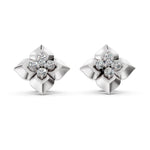 Load image into Gallery viewer, Fleur Frost Studs

