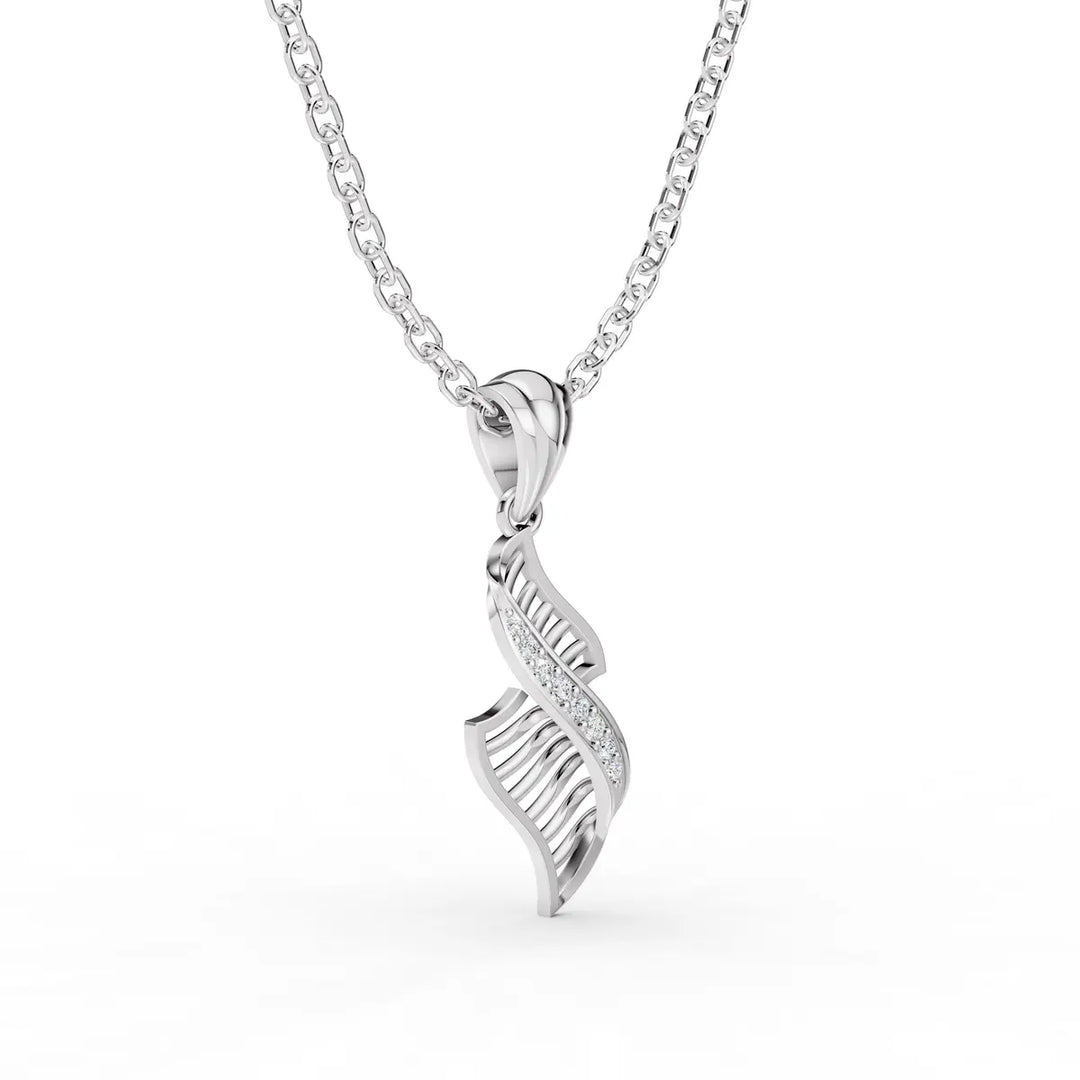 Aurora Wave Pendant-With chain
