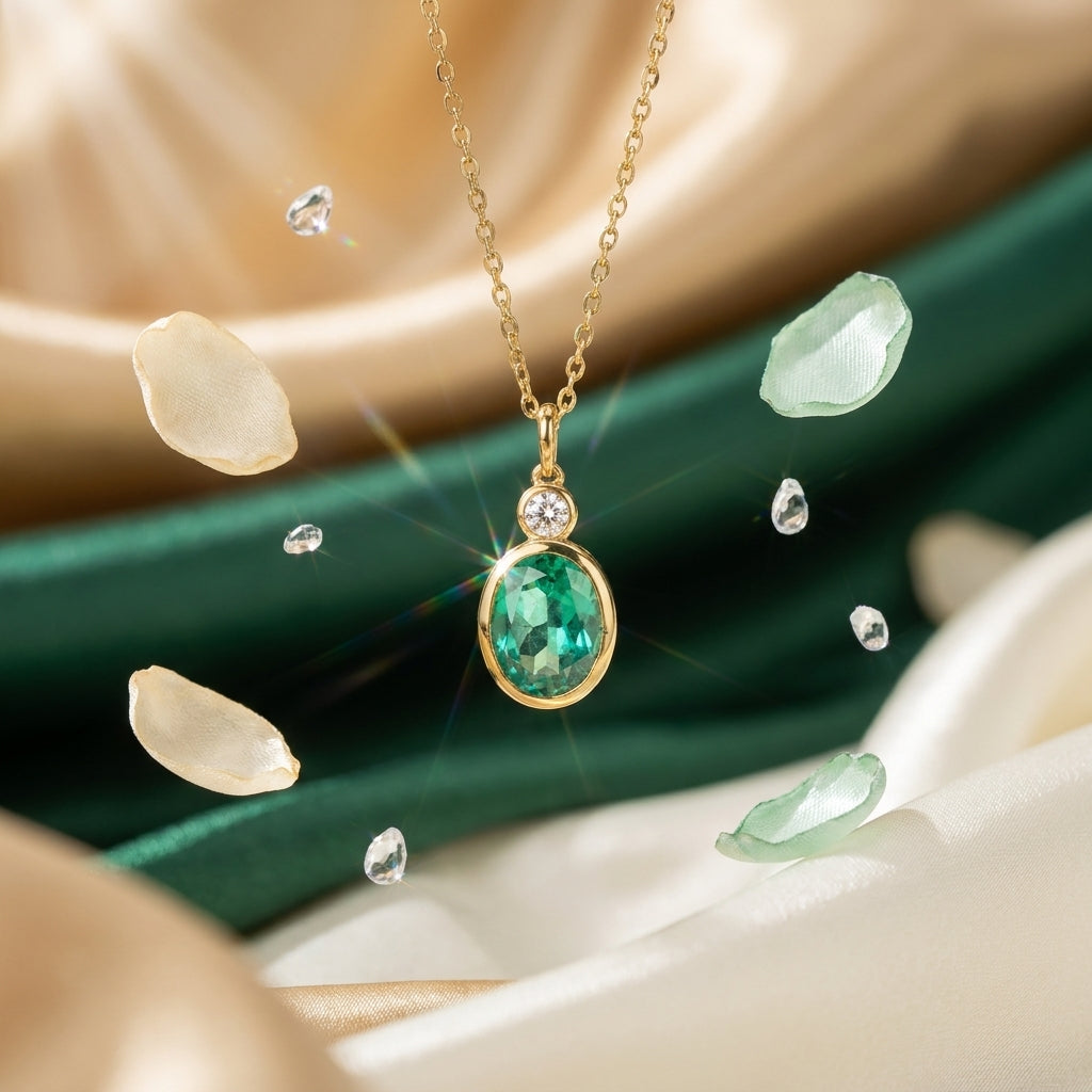 Aura Pendant- 18Kt Gold Vermeil