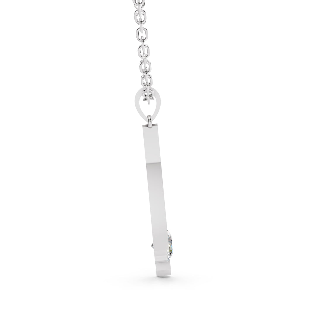 The Aurora Glide Pendant-With chain