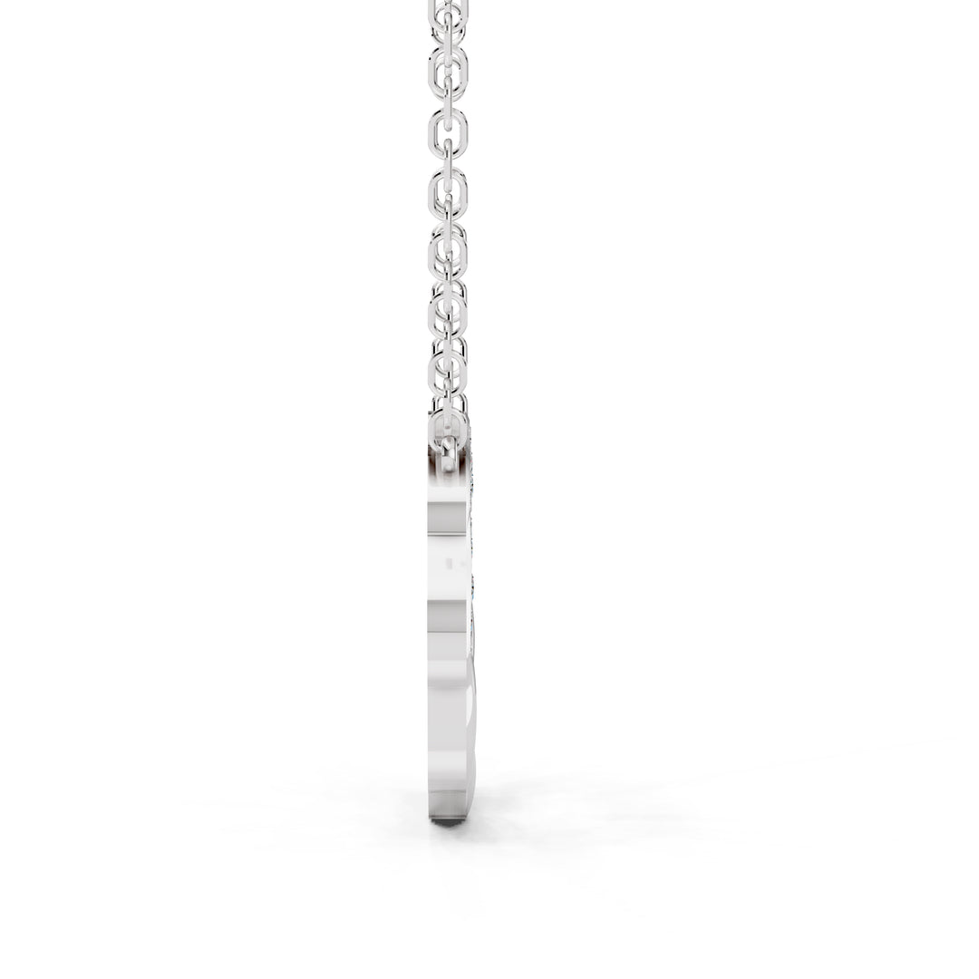 Twilight Bloom Pendant-With chain
