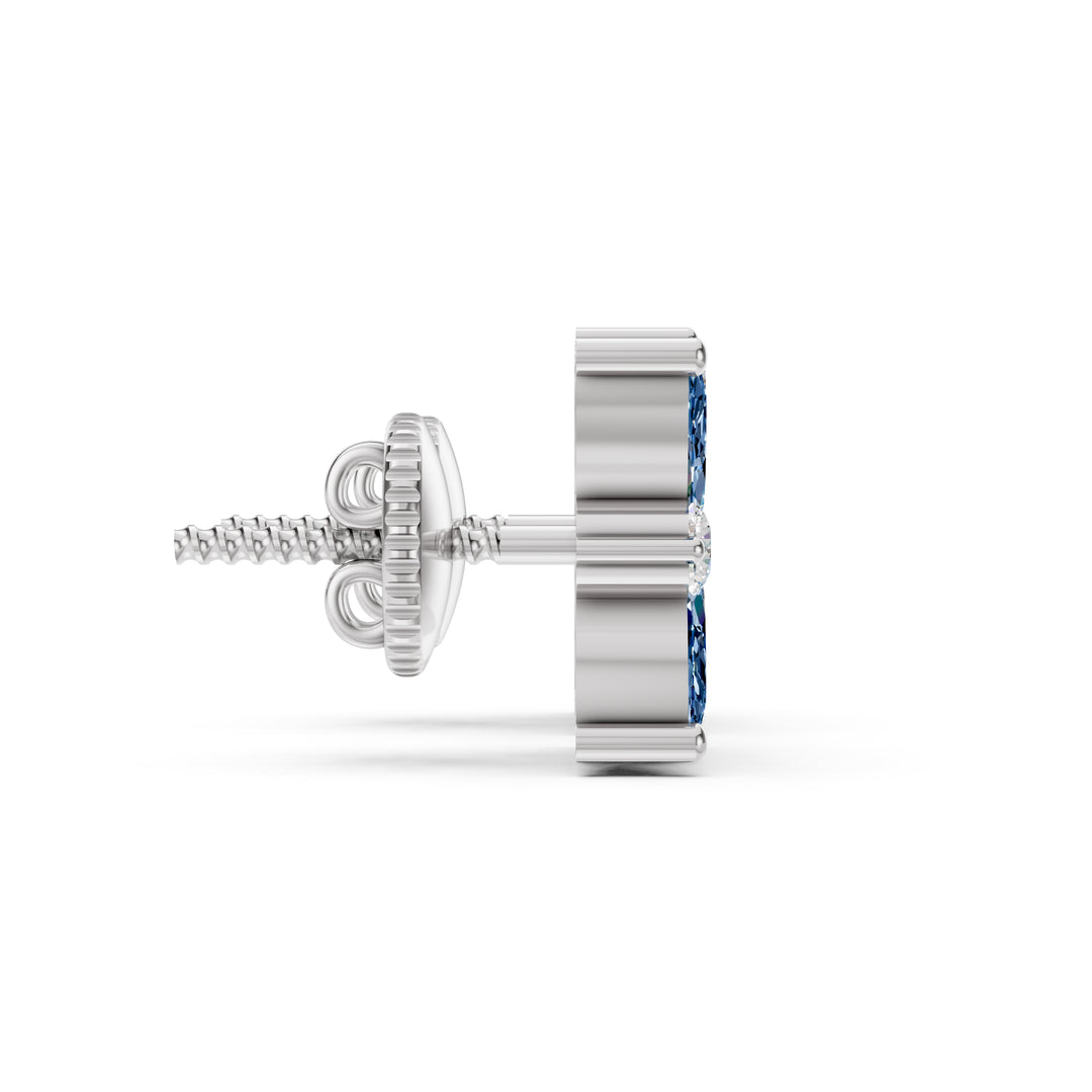 Royal Bloom Sapphire Studs