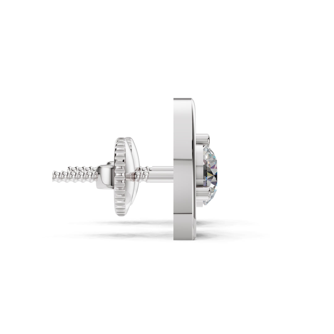 Serenita Heart Diamond Studs