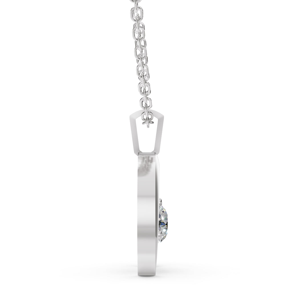 The Luna Drop Pendant-With chain