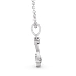 Load image into Gallery viewer, The Fleur Arc Pendant-With chain
