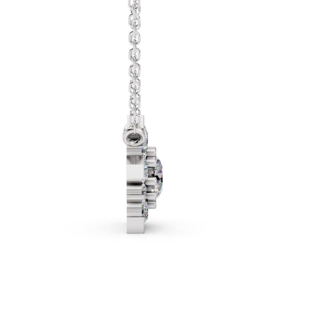 Celestia Bloom Pendant-With chain