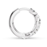 Load image into Gallery viewer, Twist Aura Diamond Hoops
