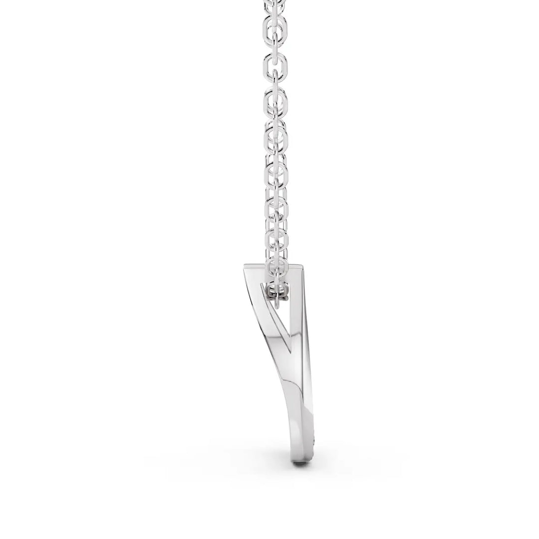 Lunar Cresent Pendant-With chain