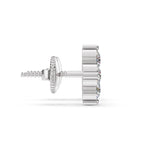 Load image into Gallery viewer, Classic Four Petal Diamond Earrings
