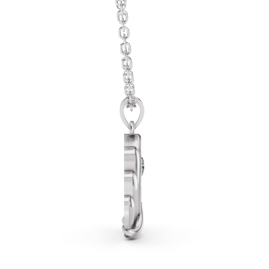 Celeste Bloom Pendant-With chain