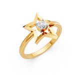 Load image into Gallery viewer, Wish Upon A Star Ring - 18Kt Gold vermeil
