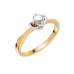 Load image into Gallery viewer, Floral Embrace Ring - 18Kt Gold Vermeil
