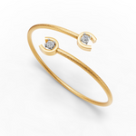 Load image into Gallery viewer, Infinity Bond Bracelet - 18Kt Gold vermeil
