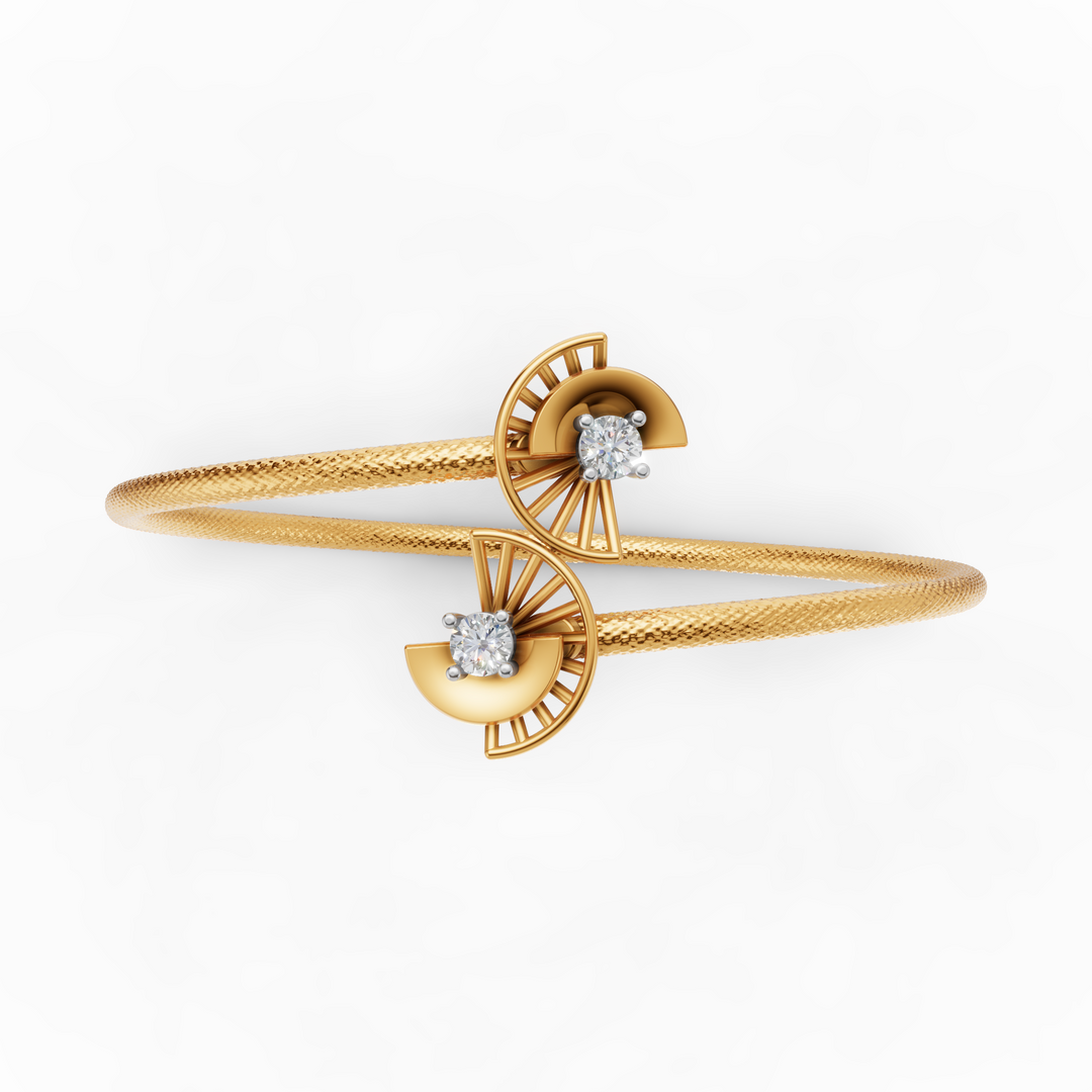 Sunray Spark Bracelet - 18Kt Gold Vermeil